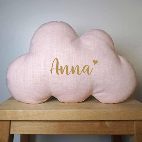 cadeau naissance personnalisé - coussin nuage