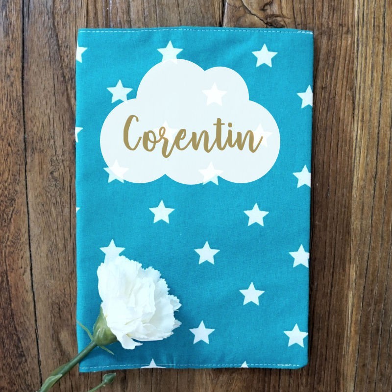 Protege Carnet De Sante Fille Ou Garcon Cadeau Bebe Personnalise