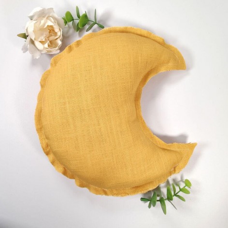 coussin céleste en forme de lune