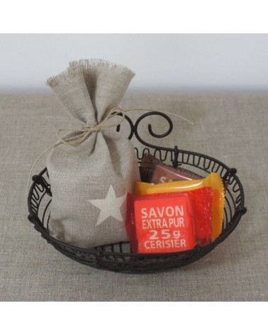 SACHET 3 SAVONS - ETOILE IVOIRE